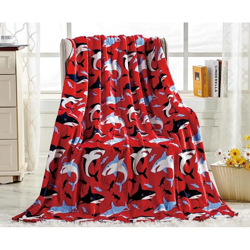 ELEGANT COMFORT Plain Weave / Muslin Throw Blanket