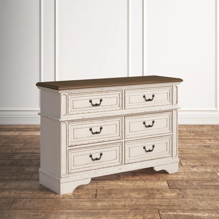 Kelly Clarkson Home Hayley 54.13'' W 6 - Drawer Dresser