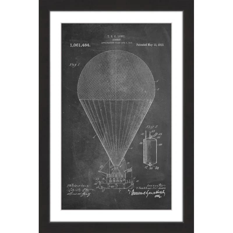 " Airship 1913 Chalk " by Steve King