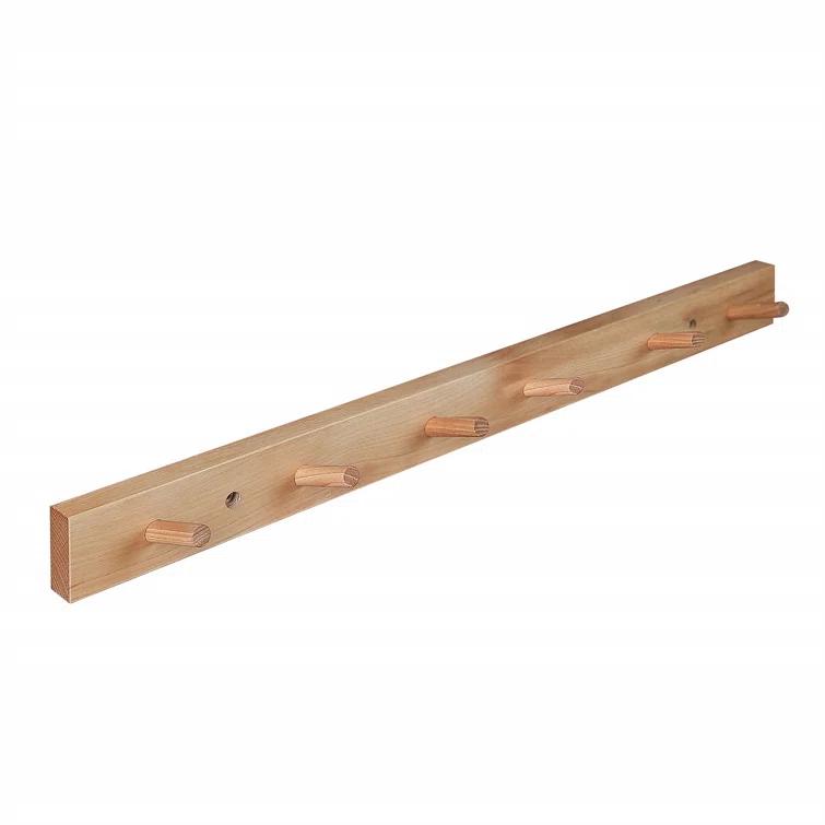 CONSDAN Solid Wood Wall Wall Mounted Coat Rack