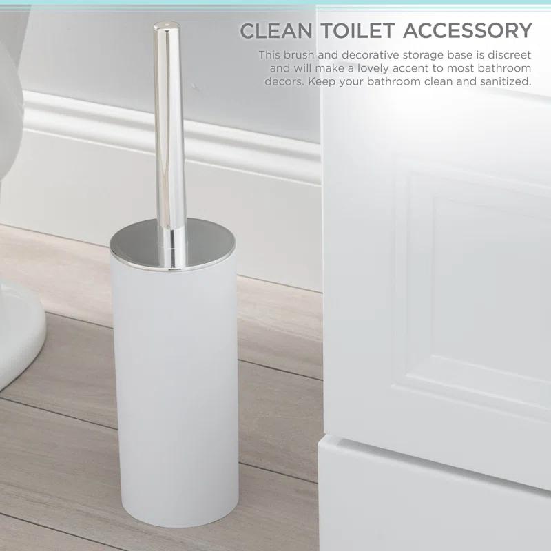 Bath Bliss Bath Bliss Plastic Toilet Brush And Holder