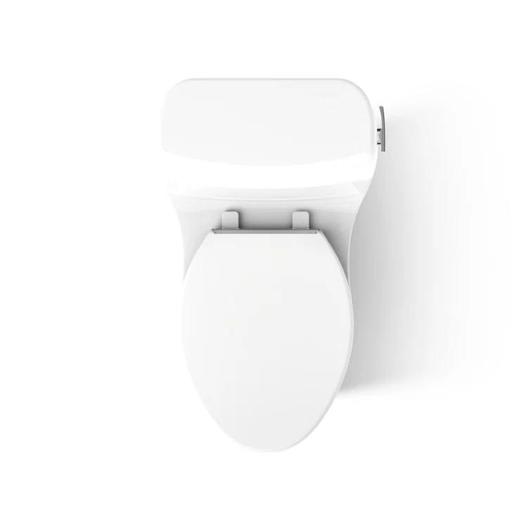 Kohler Santa Rosa Comfort Height One-Piece Compact Elongated 1.28 Gpf Toilet With Revolution 360 Swirl Flushing Technology K-30810-RA-0