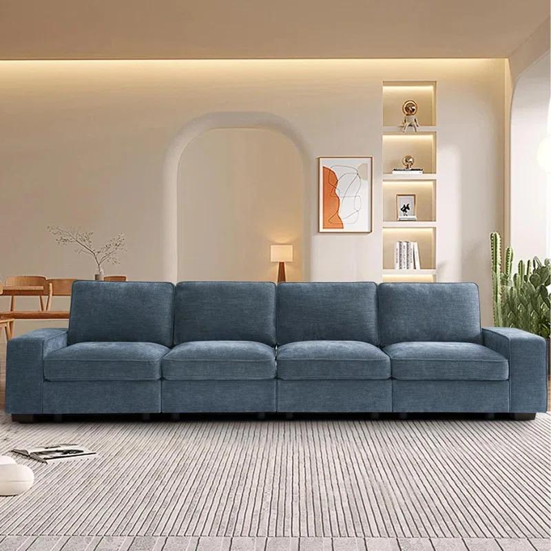 Latitude Run® Upholstered Sofa with Removable Covers & Seat Storage