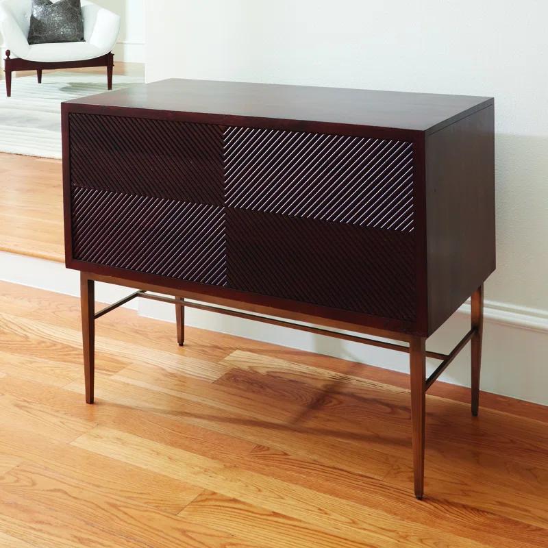 Global Views Galapagos Two-Drawer Chest