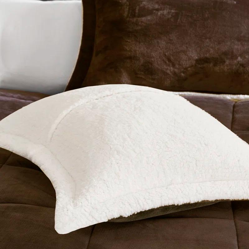Woolrich Woolrich Alton Plush to Sherpa Down Alternative Comforter Set