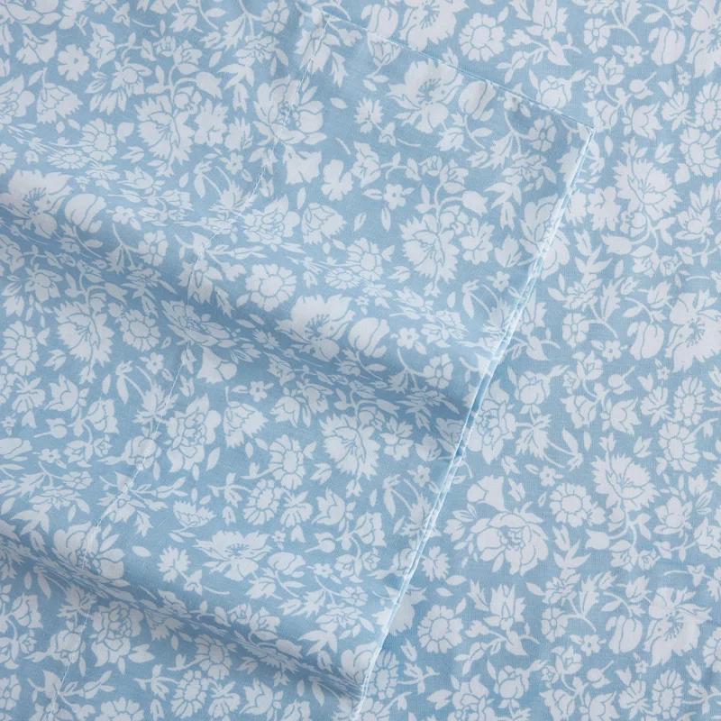 Laura Ashley Laura Ashley Printed Cotton Percale Sheet Set