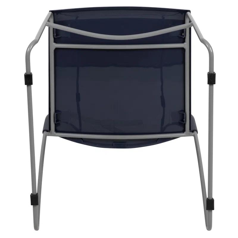 Flash Furniture Antonia 661 lb. Capacity Stack Chair with Air-Vent Back and Powder Coated Sled Base