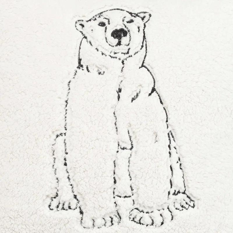 Eddie Bauer Eddie Bauer Cozy Polar Bear Throw Pillow