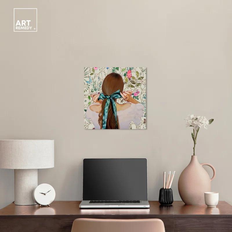 Art Remedy Dreaming of Beautiful Italy Canvas Floral Glam Art by Art Remedy