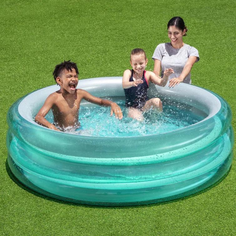 Bestway Plastic Round Kiddie Pool 20.87'' H x 66.93'' W x 66.93'' L