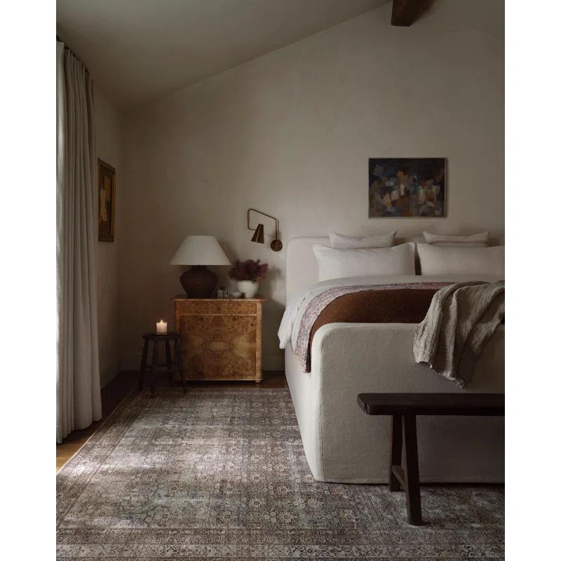 Amber Lewis x Loloi Georgie Moss / Bark Area Rug