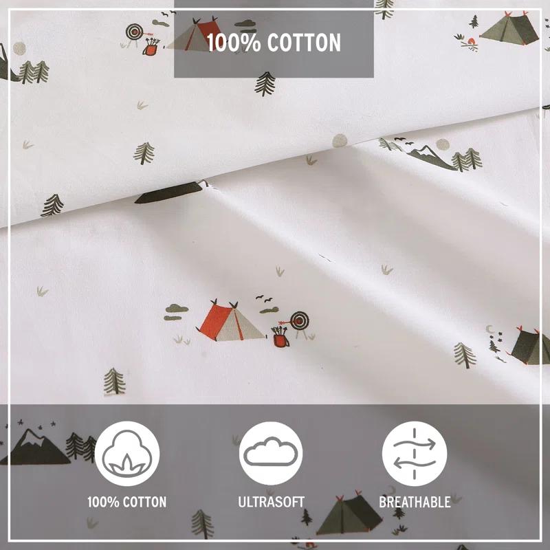 Eddie Bauer Eddie Bauer Printed Cotton Percale Sheet Sets