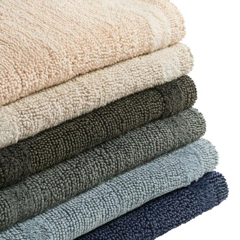 French Connection French Connection Hearn Rectangle Cotton Blend Bath Rug