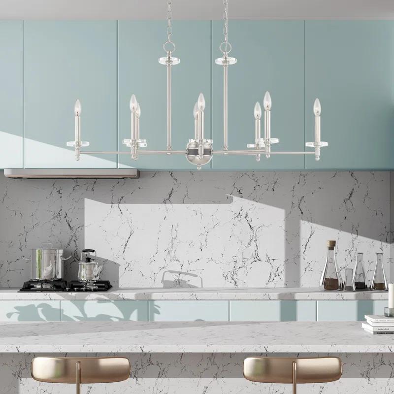 Willa Arlo™ Interiors Christofer 8 - Light Dimmable Transitional Linear Chandelier