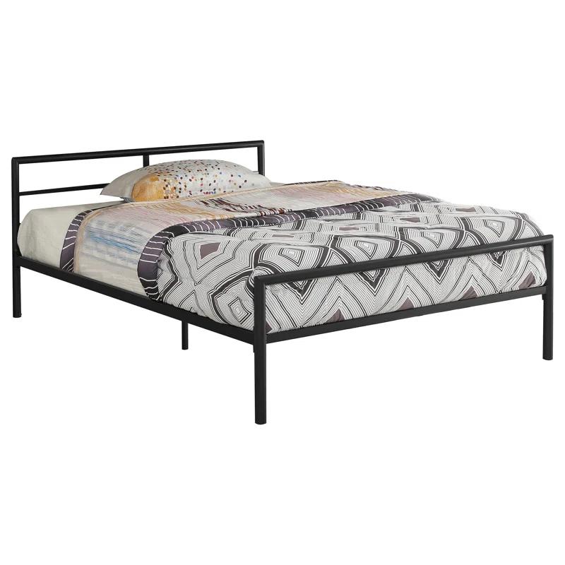 Kirby Kha Fisher Open Frame Bed Gunmetal