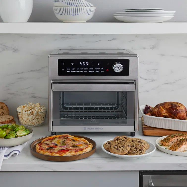 West Bend West Bend XL Air Fryer Oven with 24 Presets​, in Stainless Steel
