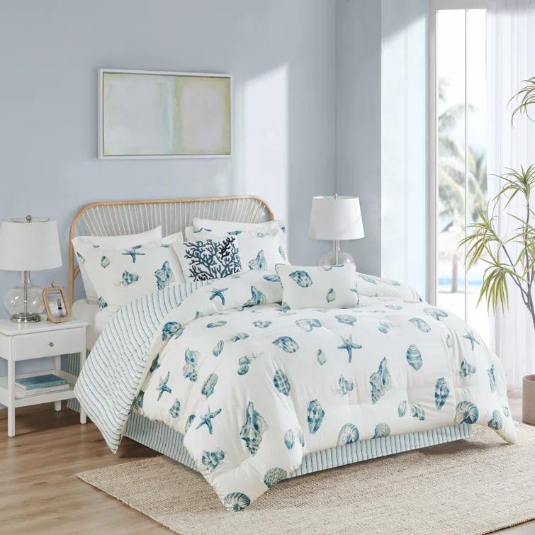 Harbor House Beach House Reversible Coastal Cotton Twill Comforter Set
