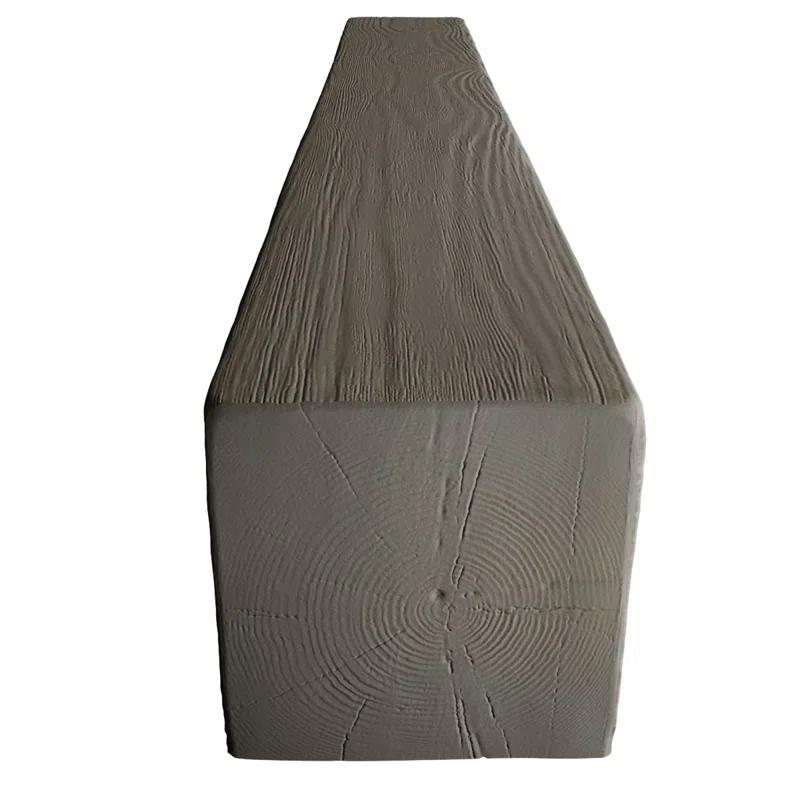 Sandblasted Endurathane Faux Wood 3-Sided Ceiling Beam (U-beam)