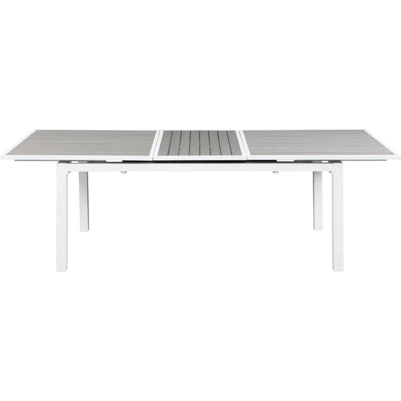 Wade Logan® Noonan Extendable Rectangular Outdoor Dining Table