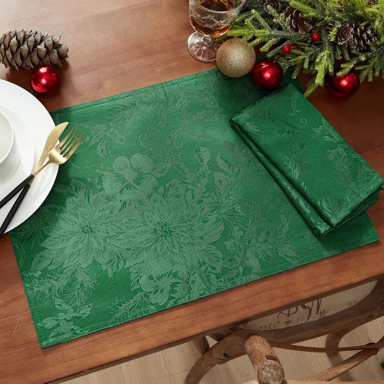Astoria Grand Tilghman Polyester Rectangle Placemat (Set of 4)