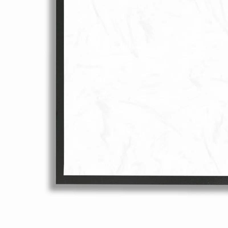 Stupell Industries " Grow Phrase Minimal Text Over Grass Pattern " by Daphne Polselli