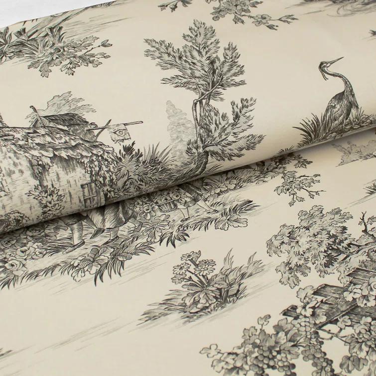 The Tailor's Bed Toile De Jouy Standard Cotton Duvet Cover Set