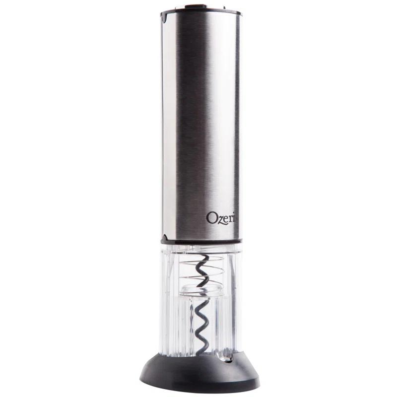 Ozeri Ozeri Extravo Electric Wine Opener in Stainless Steel with Auto Activation