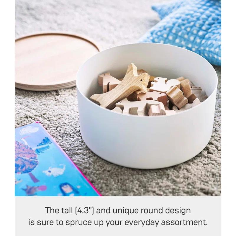 Yamazaki Home Rin Metal Storage Bin