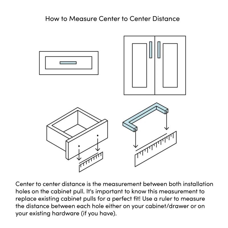 3 3/4" Center to Center Bar Pull