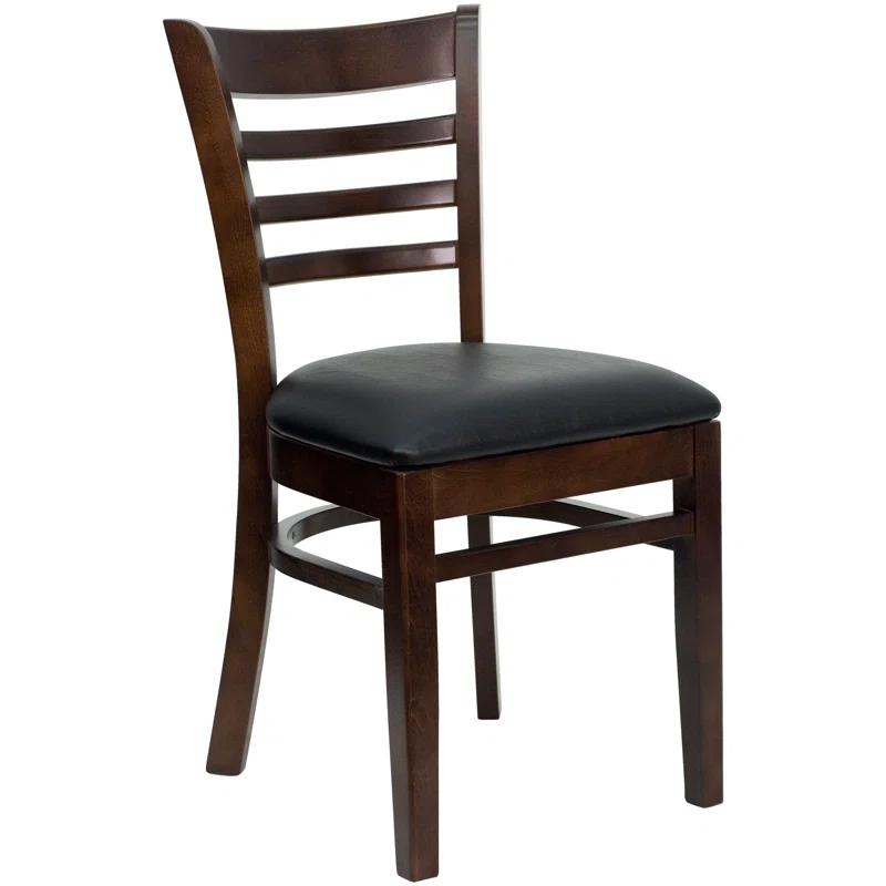 Red Barrel Studio® Ladder Back Wooden Restaurant Chair