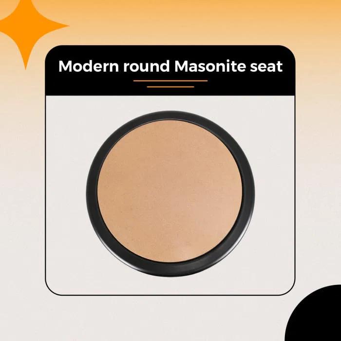 Hampden Furnishings Felix Steel Stool, Assembly Ready