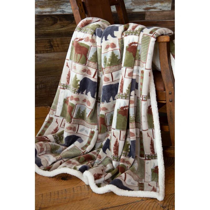 Carstens Inc. Hand Woven Throw Blanket