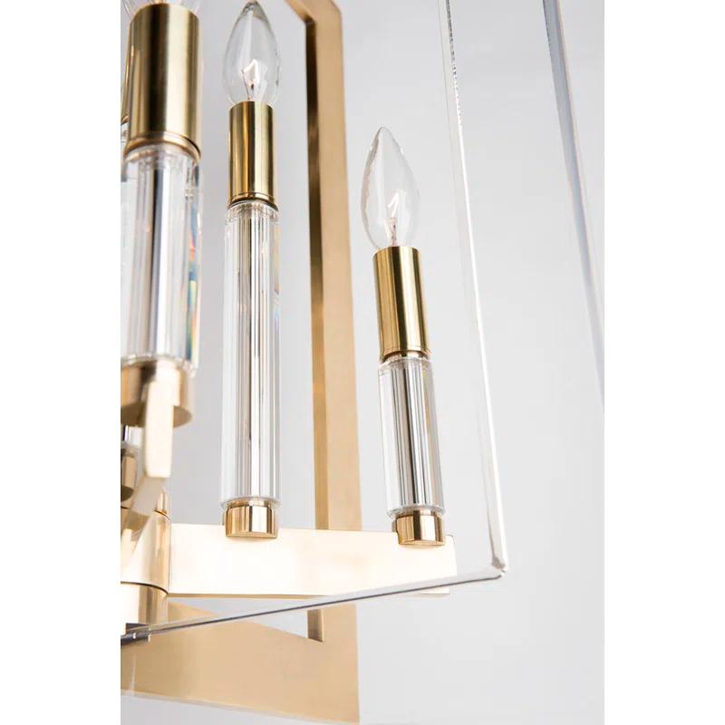 Hudson Valley Lighting Wellington 8 - Light Dimmable Geometric Chandelier