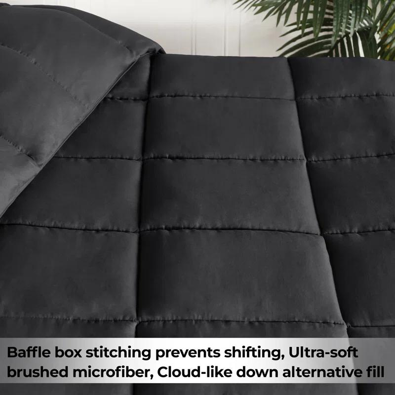 Superior Grand Down All Season Down Alternative Reversible Comforter