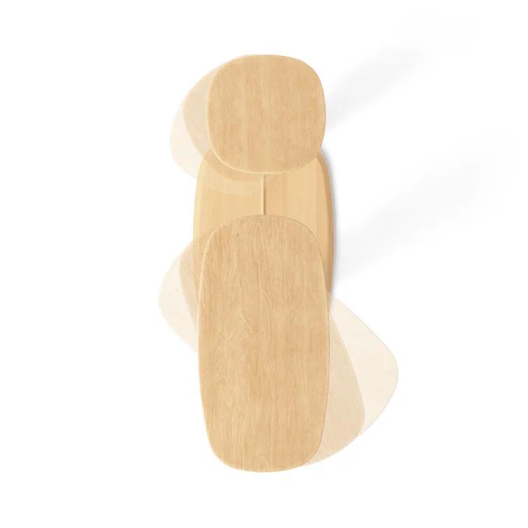 Swivo Solid Wood End Table