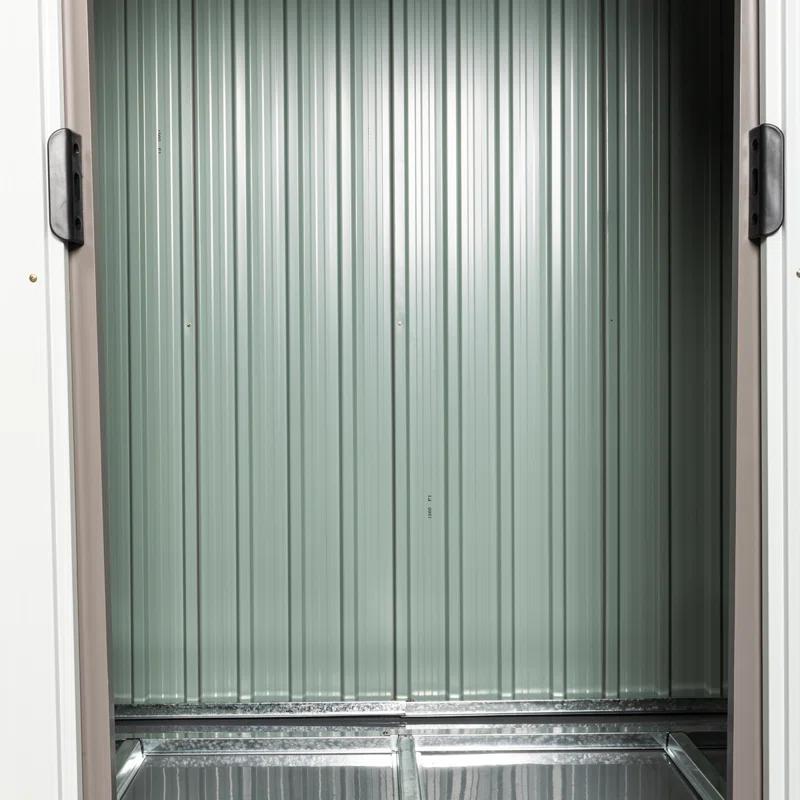 GZMWON 6Ft X 4Ft Outdoor Metal Storage Shed