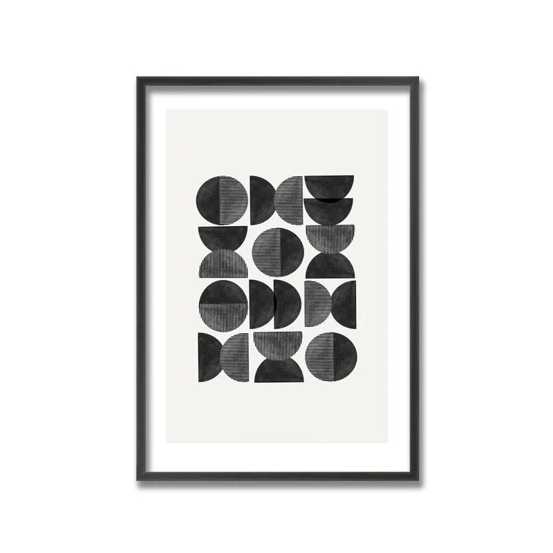 Ready2hangart " Mid Century, Geometric By The Miuus Studio " by The Miuus Studio