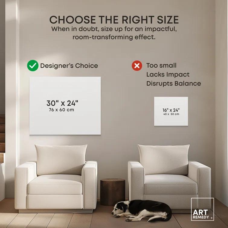 Art Remedy Colorful Wilderness Canvas Bright Colorful Abstract Art by Art Remedy