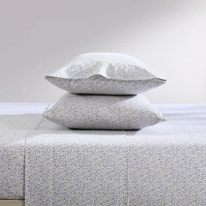 Laura Ashley Laura Ashley Printed Cotton Percale Sheet Set