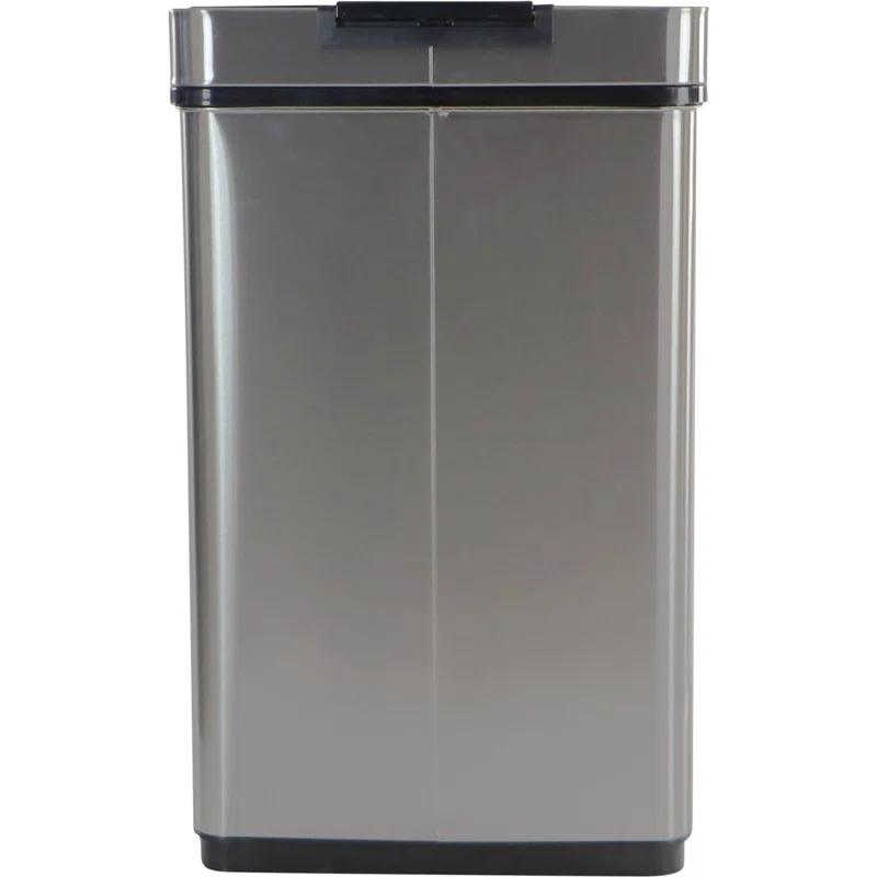 Hanover Plastic Motion Sensor Kitchen Trash Can - 16 Gallons