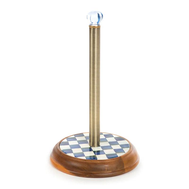 MacKenzie-Childs Wood Paper Towel Holder