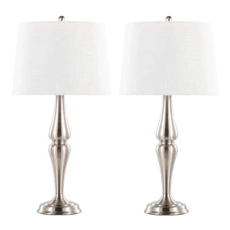 Darby Home Co Sawyer 30" Metal Table Lamp - Set of 2 (Set of 2)