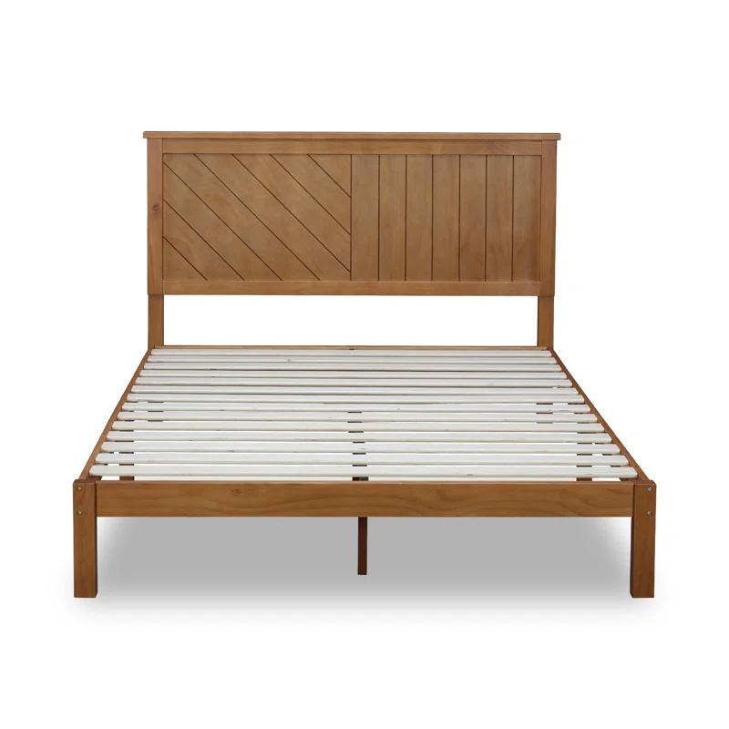 MUSEHOMEINC Wood Bed