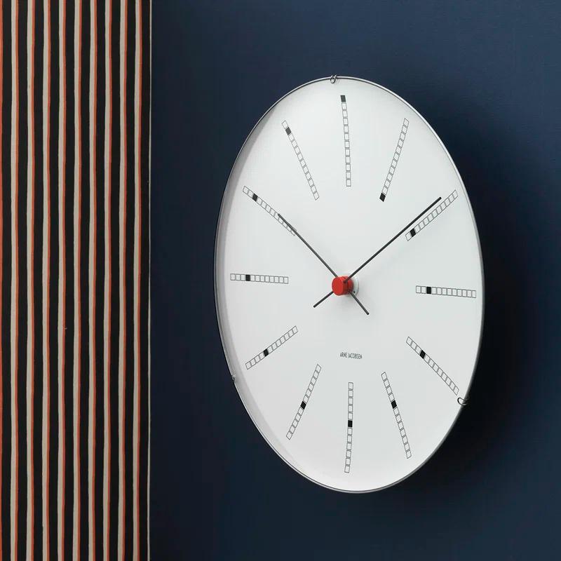 Bankers Metal Wall Clock