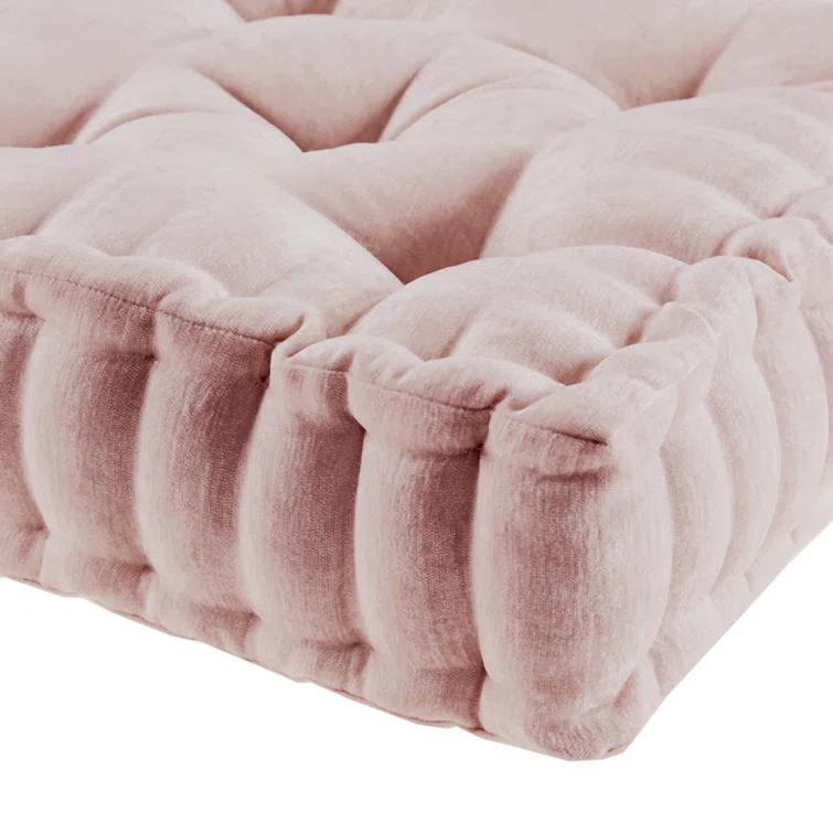 Intelligent Design Azza Poly Chenille Square Floor Pillow Cushion
