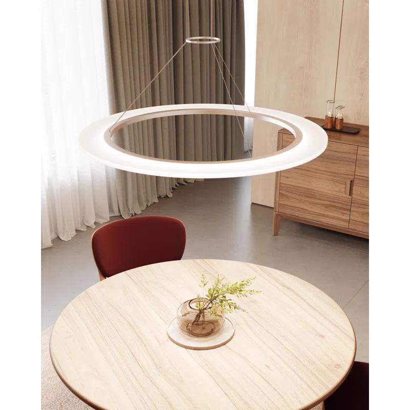 Arctic Rings 1 - Light LED Unique/Statement Pendant