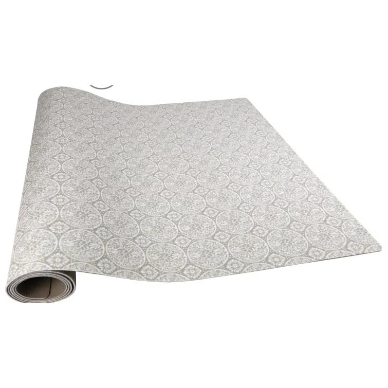 Drymate Under Sink Mat, Protective Cabinet Liner For Kitchen & Bathroom - Absorbent, Waterproof, Machine Washable (24”x29”) (Charcoal) (USA Made)