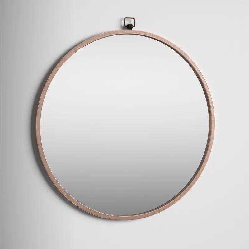 Kelly Clarkson Home Alariz Metal Flat Wall Mirror