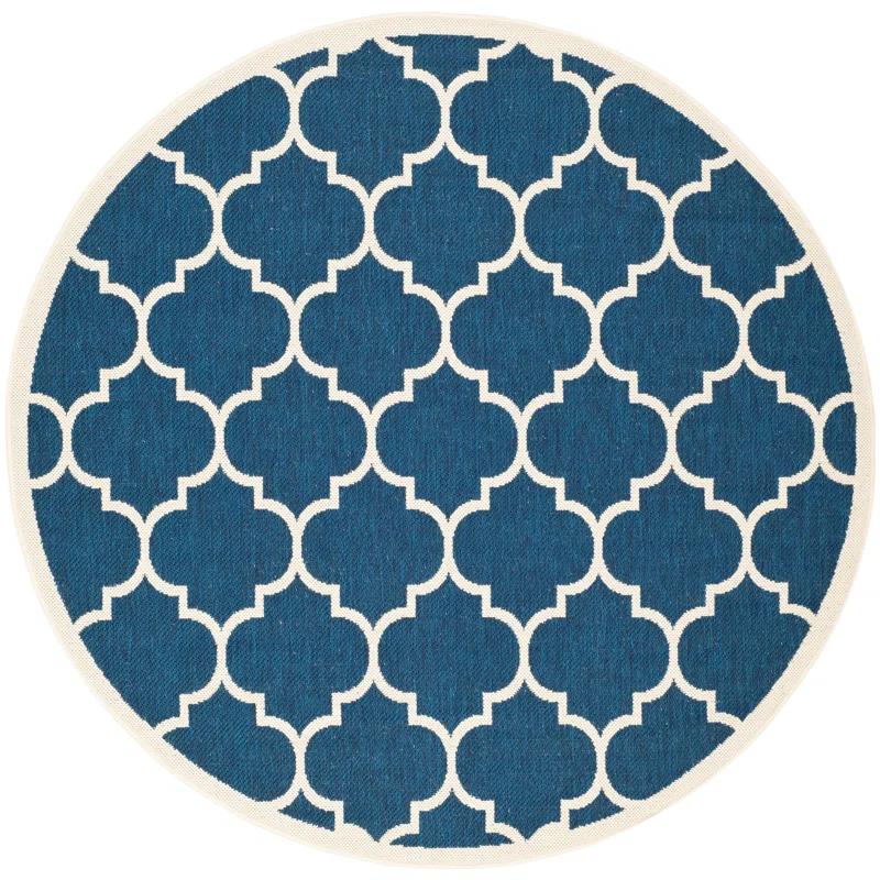 Courtyard Performance Geometric Rug