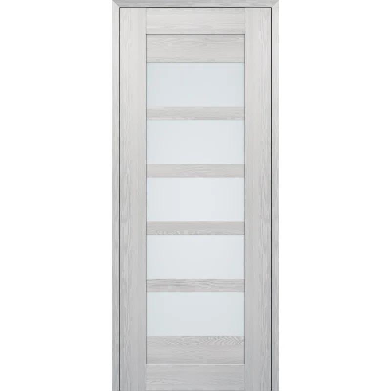 Belldinni Avon 07-07 Panelled Manufactured Wood and Glass Interior Door Slab